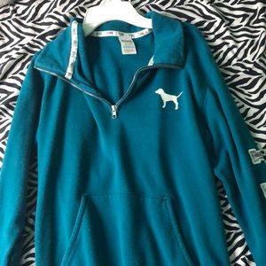 Victoria’s Secret pink quarter zip